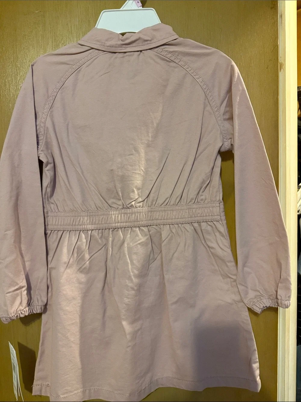 Calvin Klein Dusty Rose Utility Shirt Dress